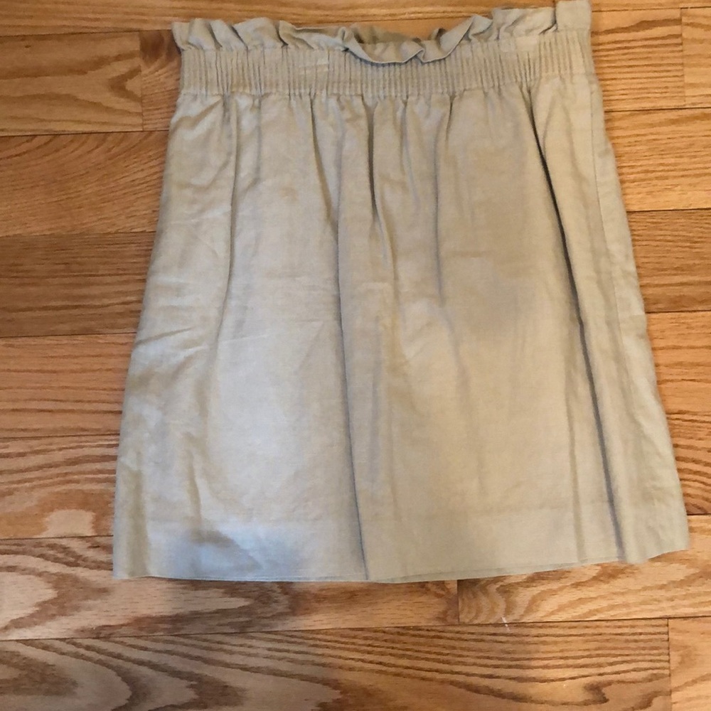Linen JCrew skirt